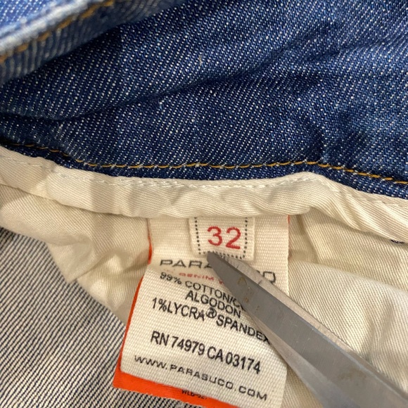 Parasuco Denim Legend Low Rise Bootcut Jeans in Blue Dark Wash - Picture 6 of 8